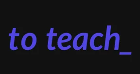 To Teach AI interface screenshot